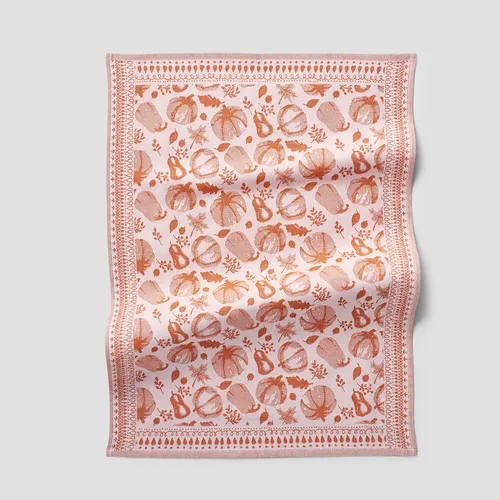 Sur la table Pumpkin Jacquard Towel