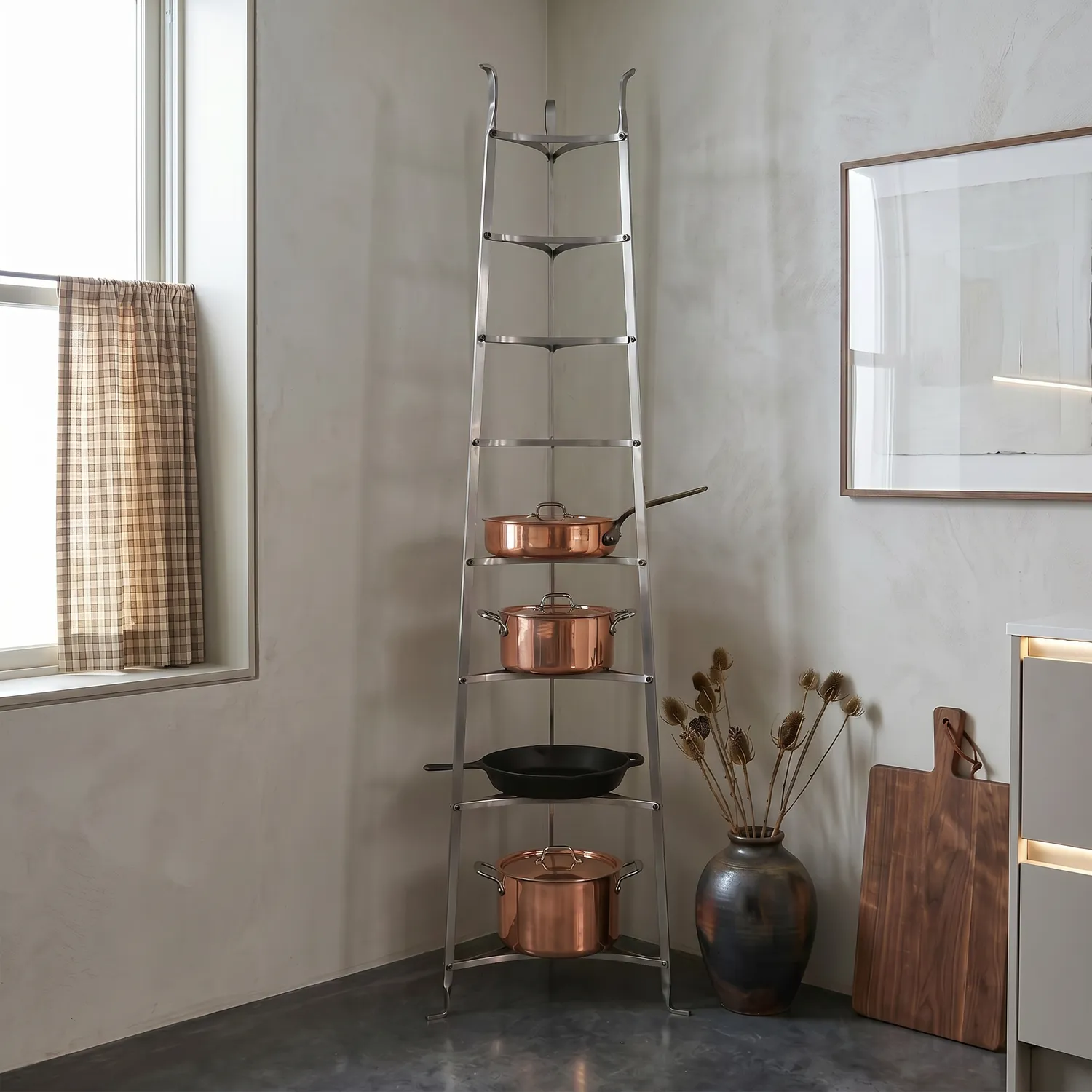 Enclume Gourmet Stainless Steel 8 Tier Cookware Stand