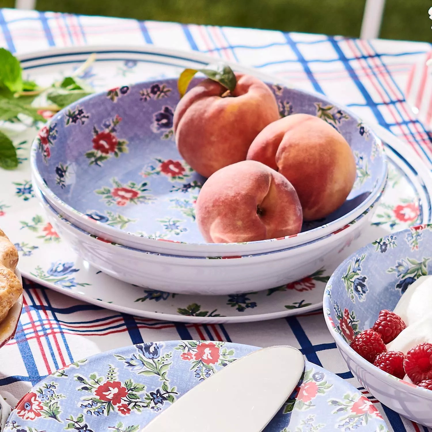 Sur La Table Summerhouse Floral Cereal Bowl