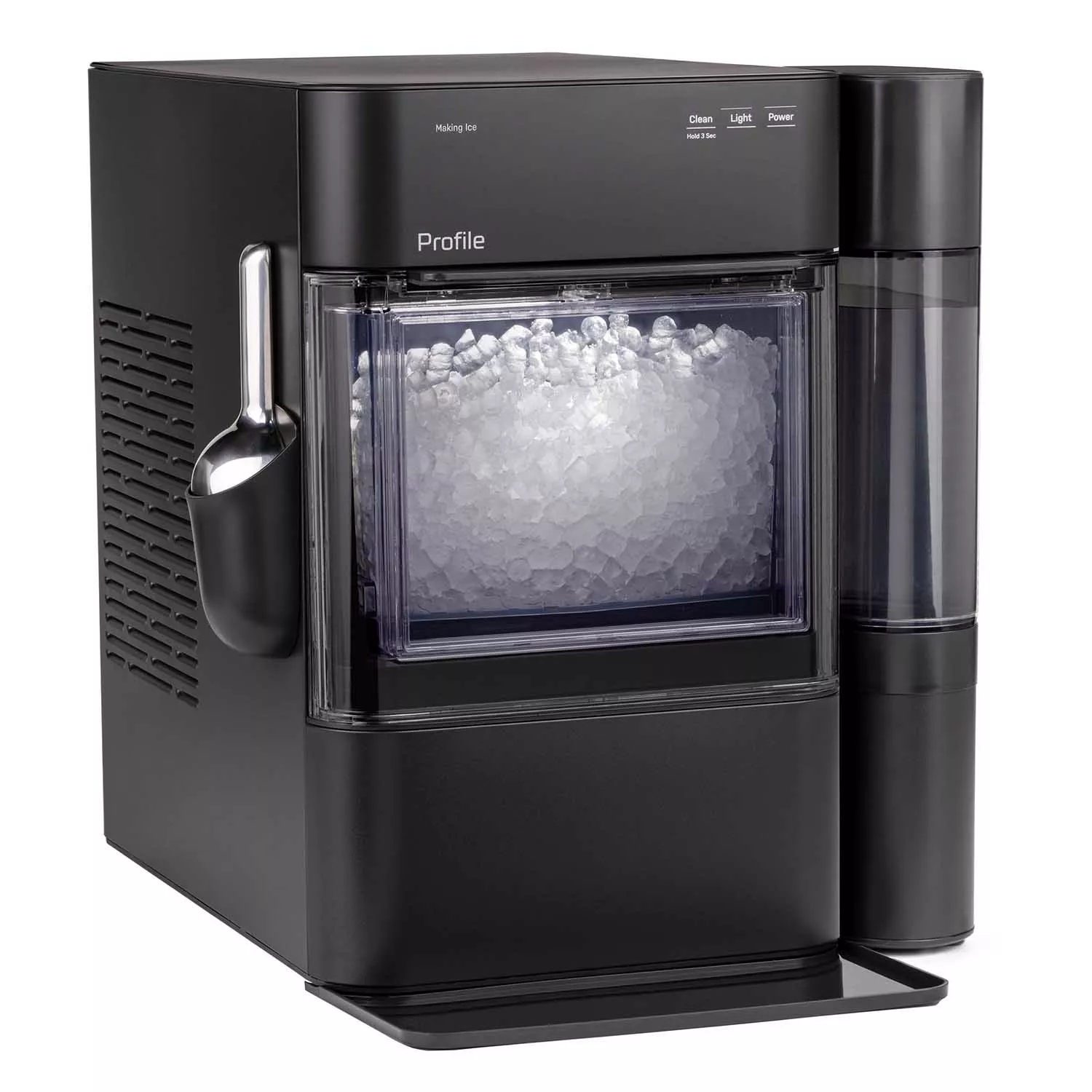 GE Profile Opal 2.0 Ultra Nugget Ice Maker with Side Tank and Scale Inhibiting Filter