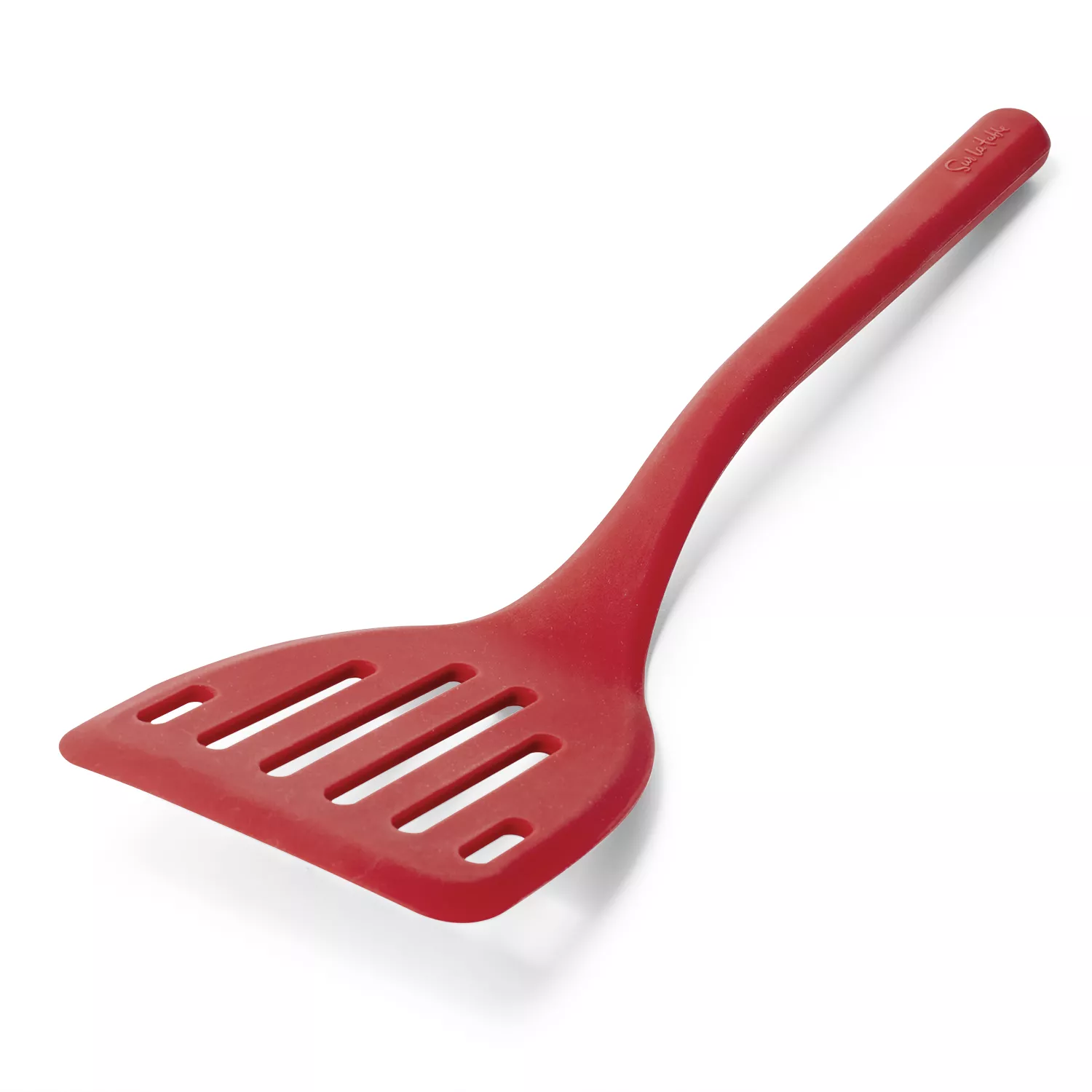 OXO Good Grips Silicone Slotted Spoon in Red