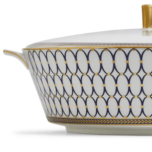 Waterford Renaissance Gold Covered Dish