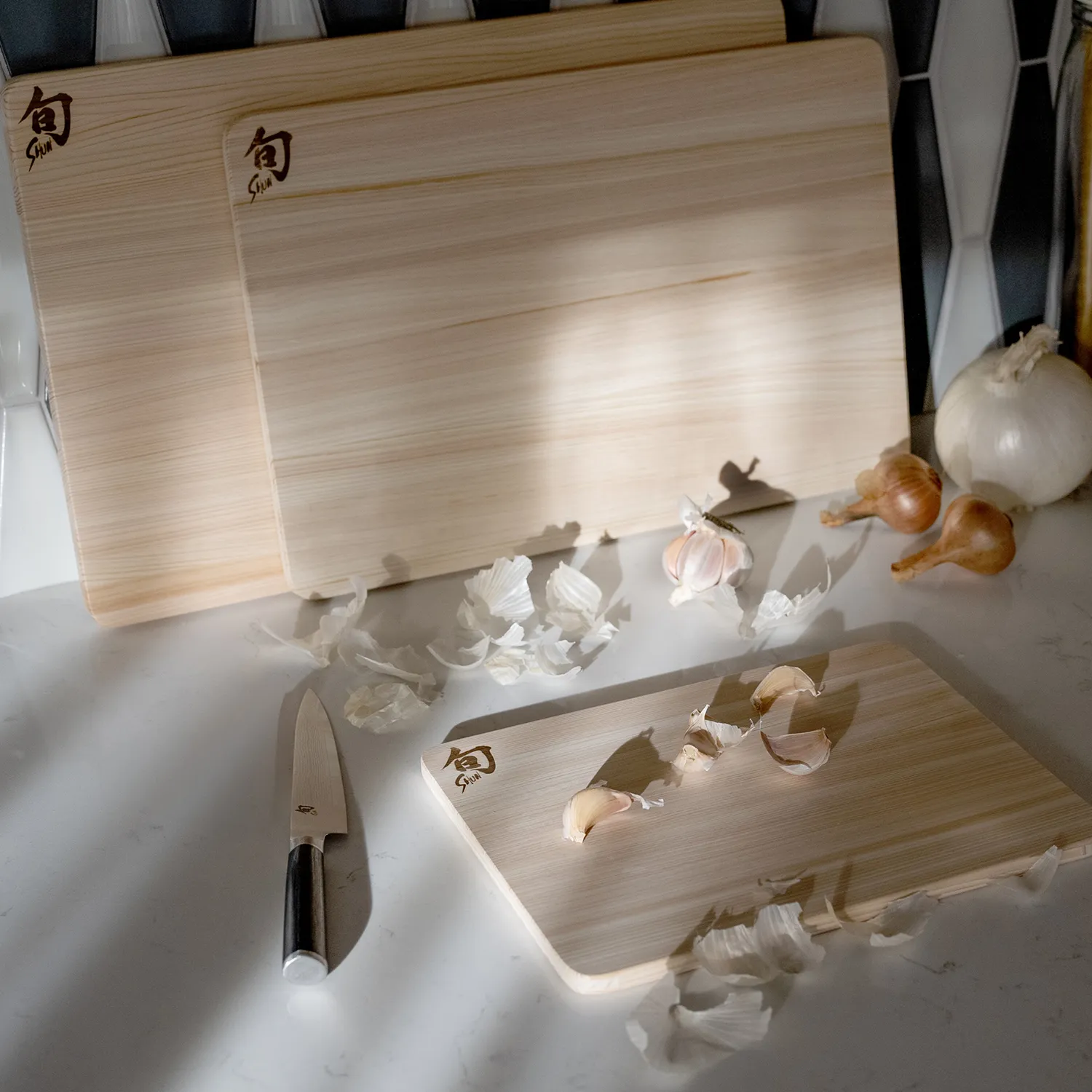 Shun Hinoki Cutting Board