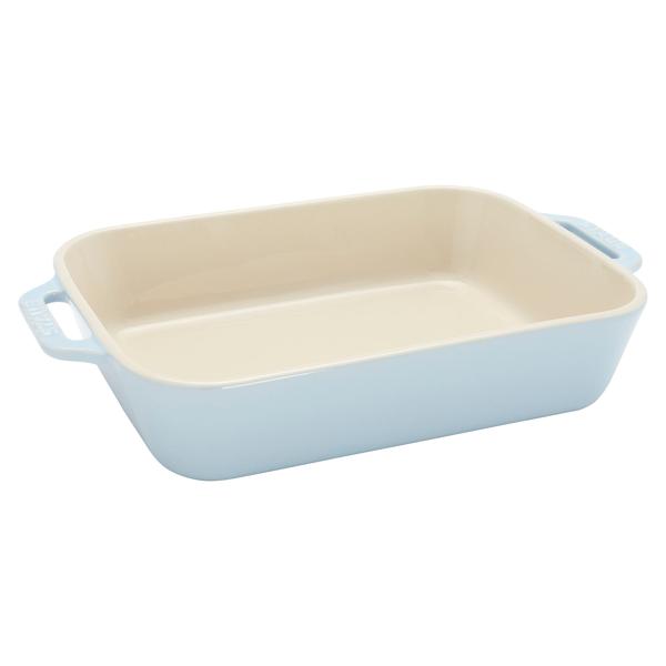 Staub Pastel Macaron Stoneware 3-Piece Rectangular Baker Set - thumbnail 8