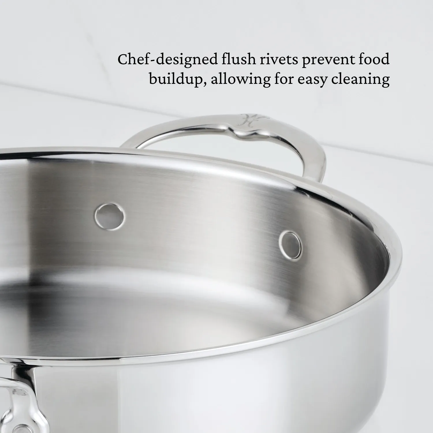 Hestan ProBond Luxe Stainless Steel Braiser, 3.5 qt.