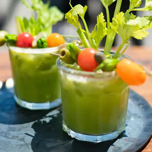 Green Tomato Bloody Mary