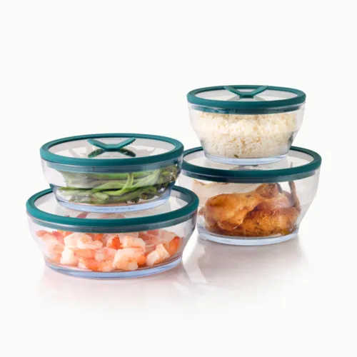 Anyday Microwave 8-Piece Round Glass Dish Set