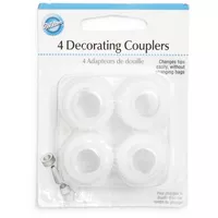 Wilton Pastry Bag Couplers, Set of 4