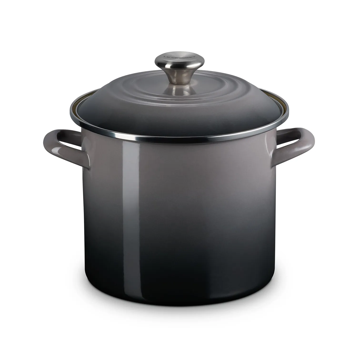 Le Creuset Enameled Steel Stockpot with Stainless Steel Knob, 8 qt.