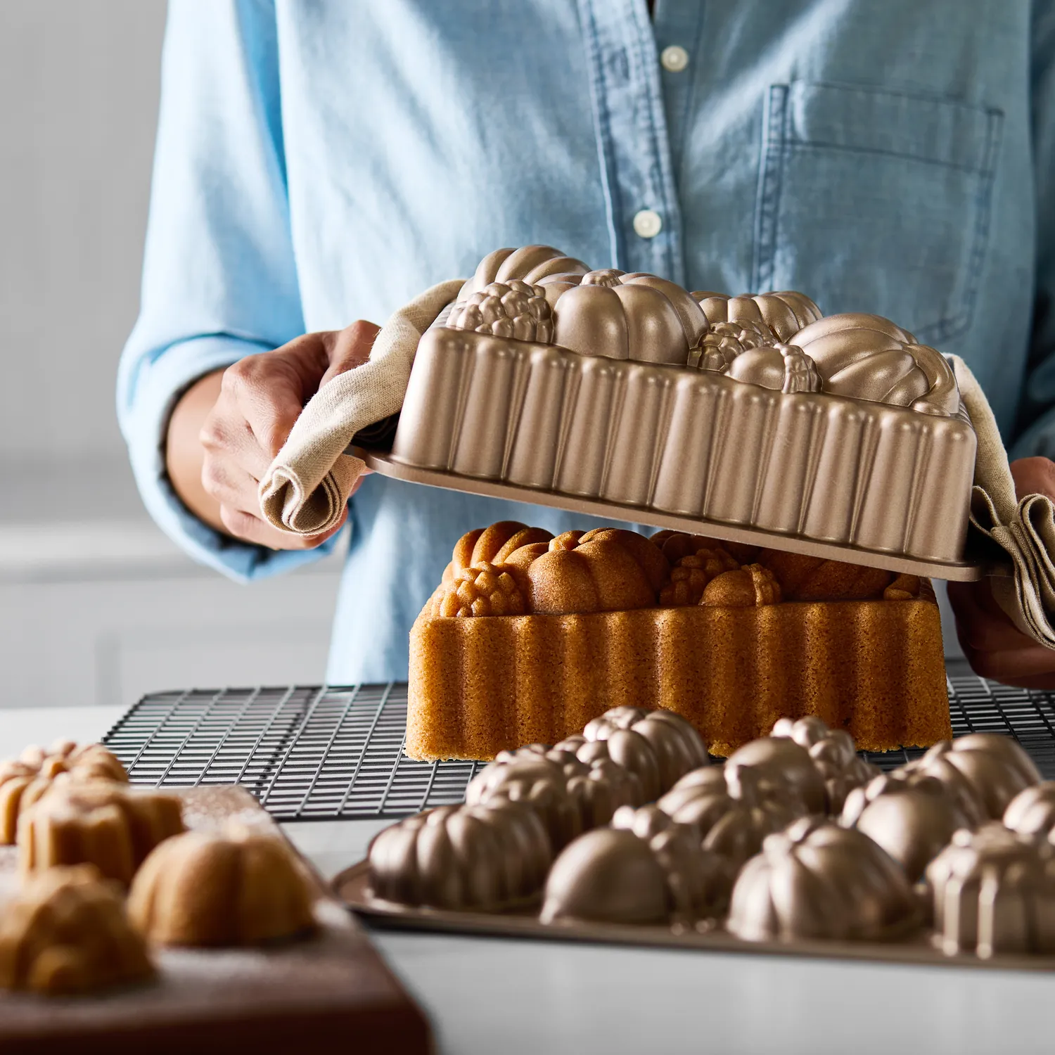 Nordic Ware Harvest Bounty Loaf Pan Sur La Table