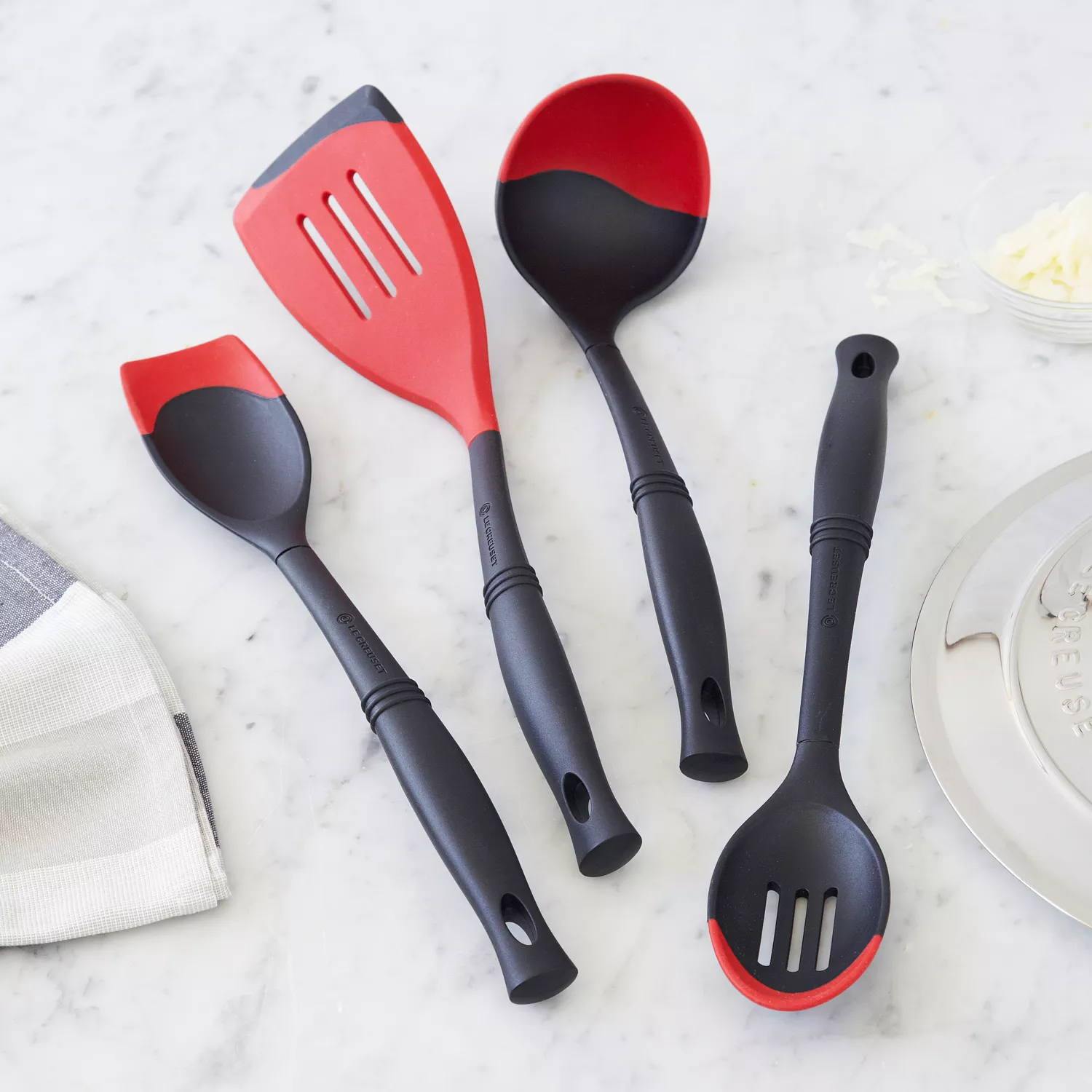Le Creuset Bi-Material Silicone Utensil Set - 4 Piece – Cutlery and More