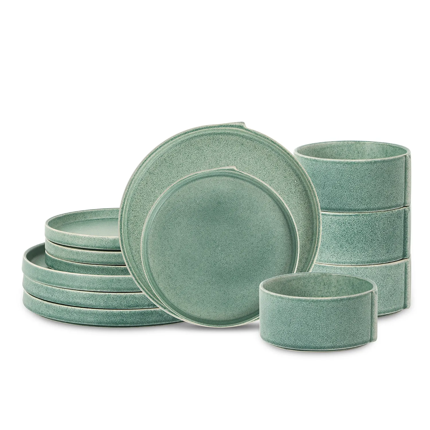Stone Lain Bao Stoneware 12-Piece Dinnerware Set