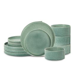 Stone Lain Bao Stoneware 12-Piece Dinnerware Set