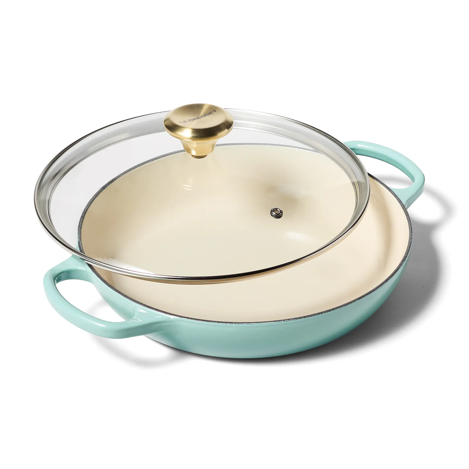 Le Creuset Signature Braiser with Glass Lid, 2.25 qt.
