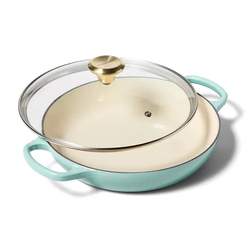 Le Creuset Signature Braiser with Glass Lid, 2.25 qt.