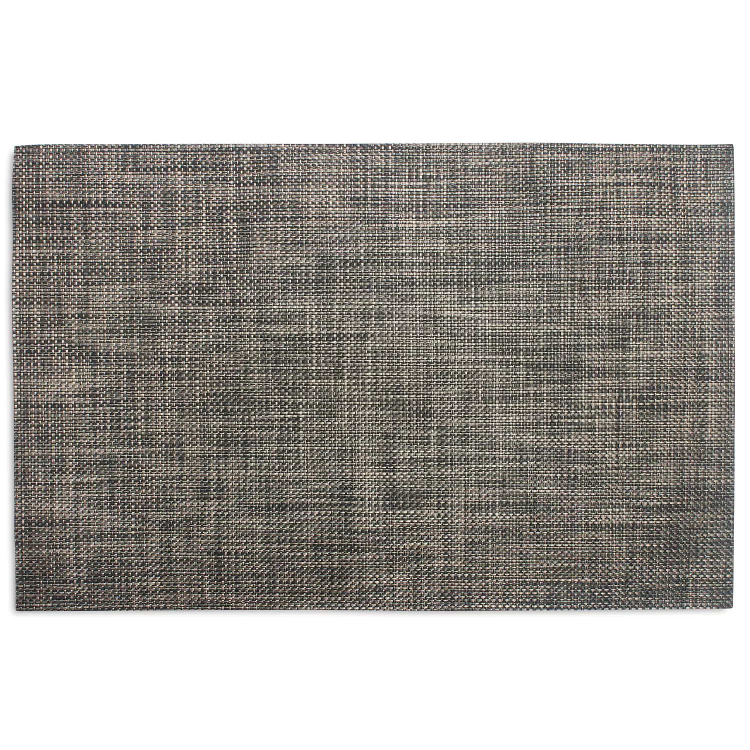 Chilewich Basketweave Floor Mat, Carbon