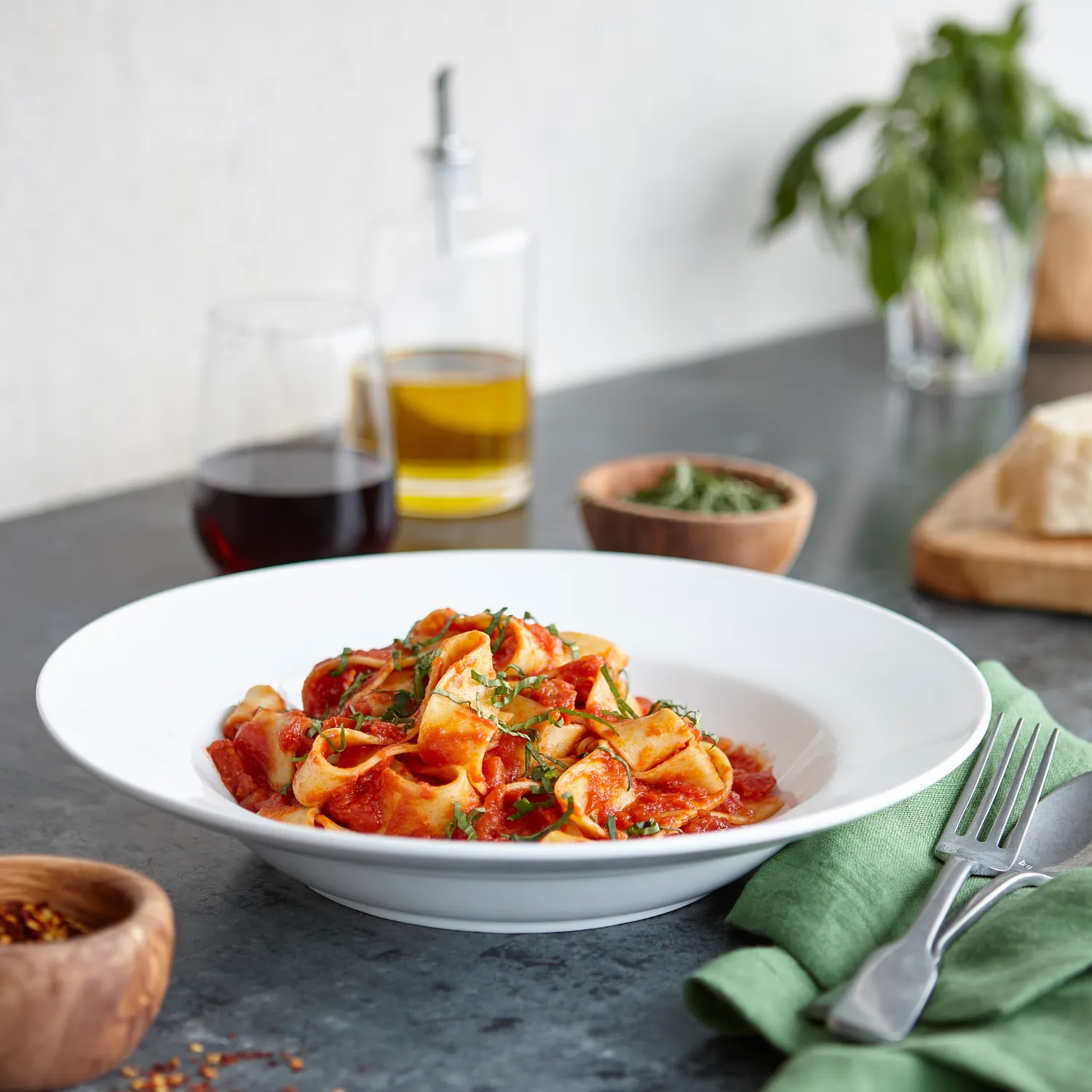 Sur La Table White Pasta Bowl