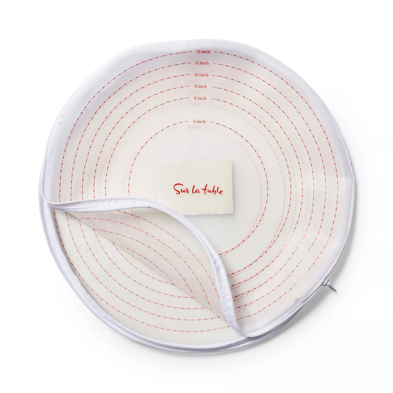 Sur La Table Silicone Pie Dough Rolling Bag, 12"