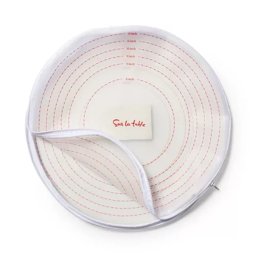 Sur La Table Silicone Pie Dough Rolling Bag, 12"