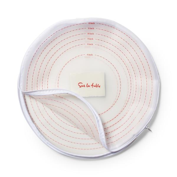 Sur La Table Silicone Pie Dough Rolling Bag, 12"