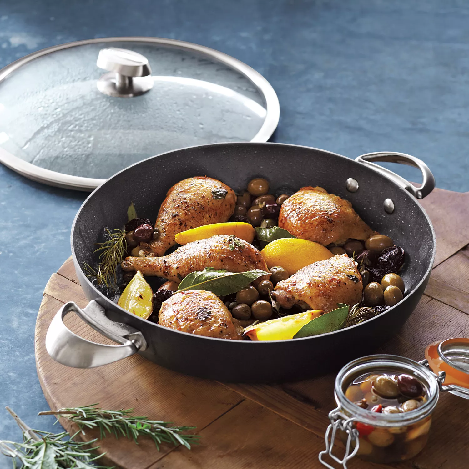 Scanpan Pro IQ Nonstick Chef’s Pan, 4 qt.