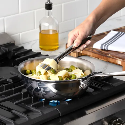 All-Clad Stainless Steel Saucier, 2 qt.