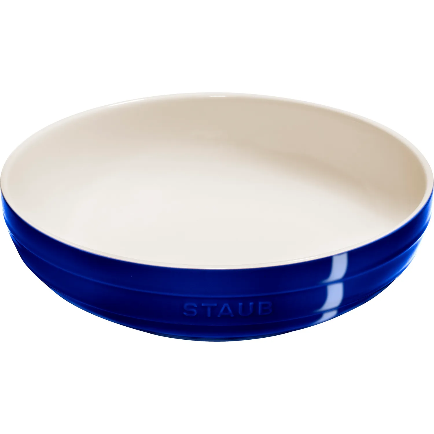 Staub Ceramic Shallow Serving Bowl, 11"