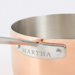 Martha by Martha Stewart Copper Saucepan