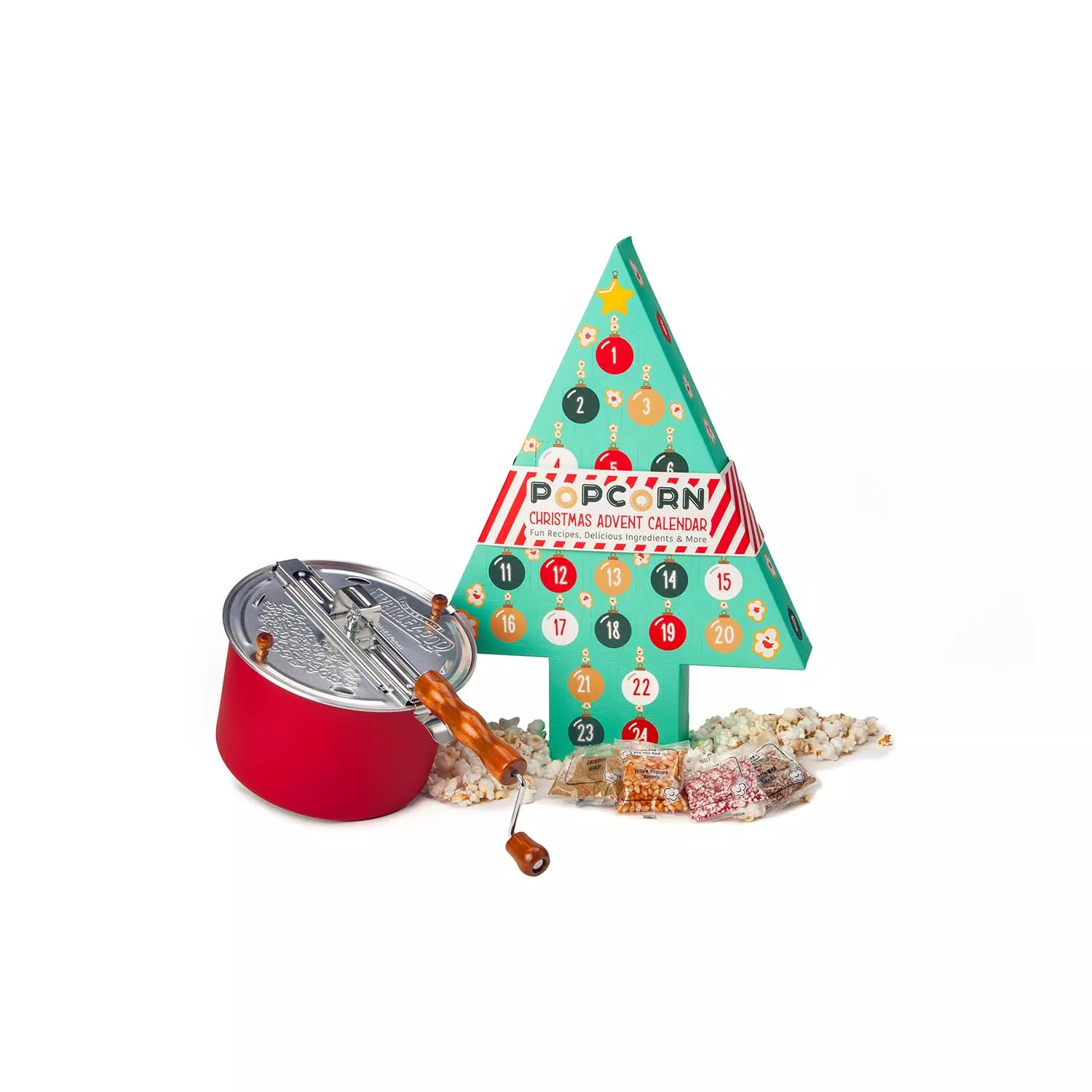 Whirly Pop Whirley Pop 6-Qt. Popcorn Popper & Advent Calendar