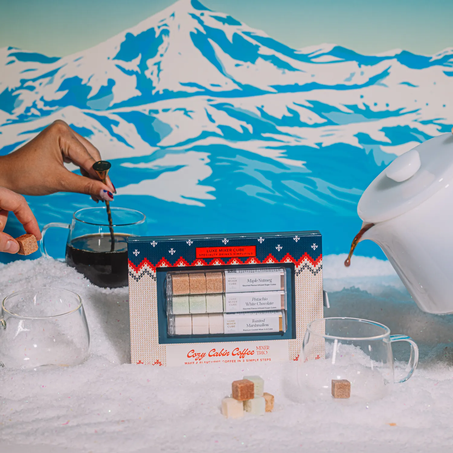 Teaspressa Cozy Cabin Coffee Cubes