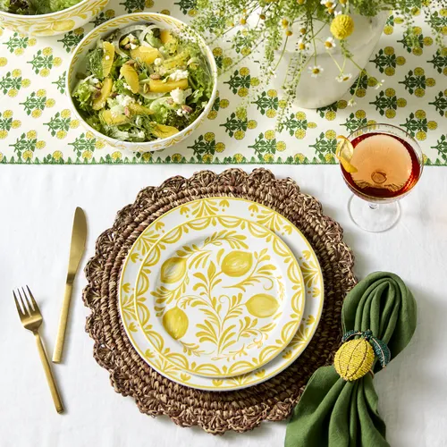 Sur La Table Citrus Bloom Salad Plate