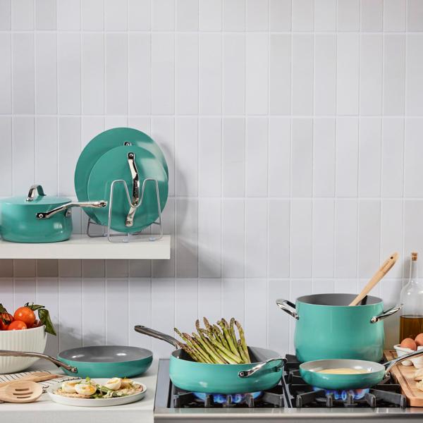 Cuisinart Culinary PurelyCeramic Nonstick 12-Piece Cookware Set - thumbnail 10