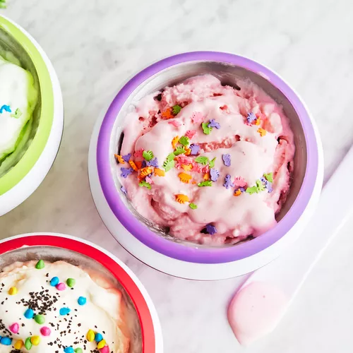 Strawberry-Lime Ice Cream