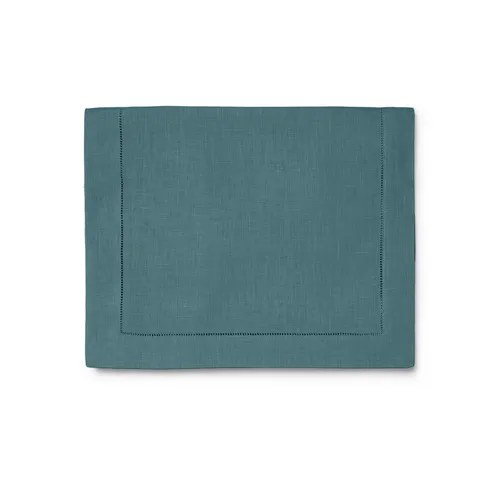 Sferra Festival Linen Peacock Runner