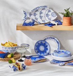Sur La Table El Mar Outdoor Melamine Taco Bowl