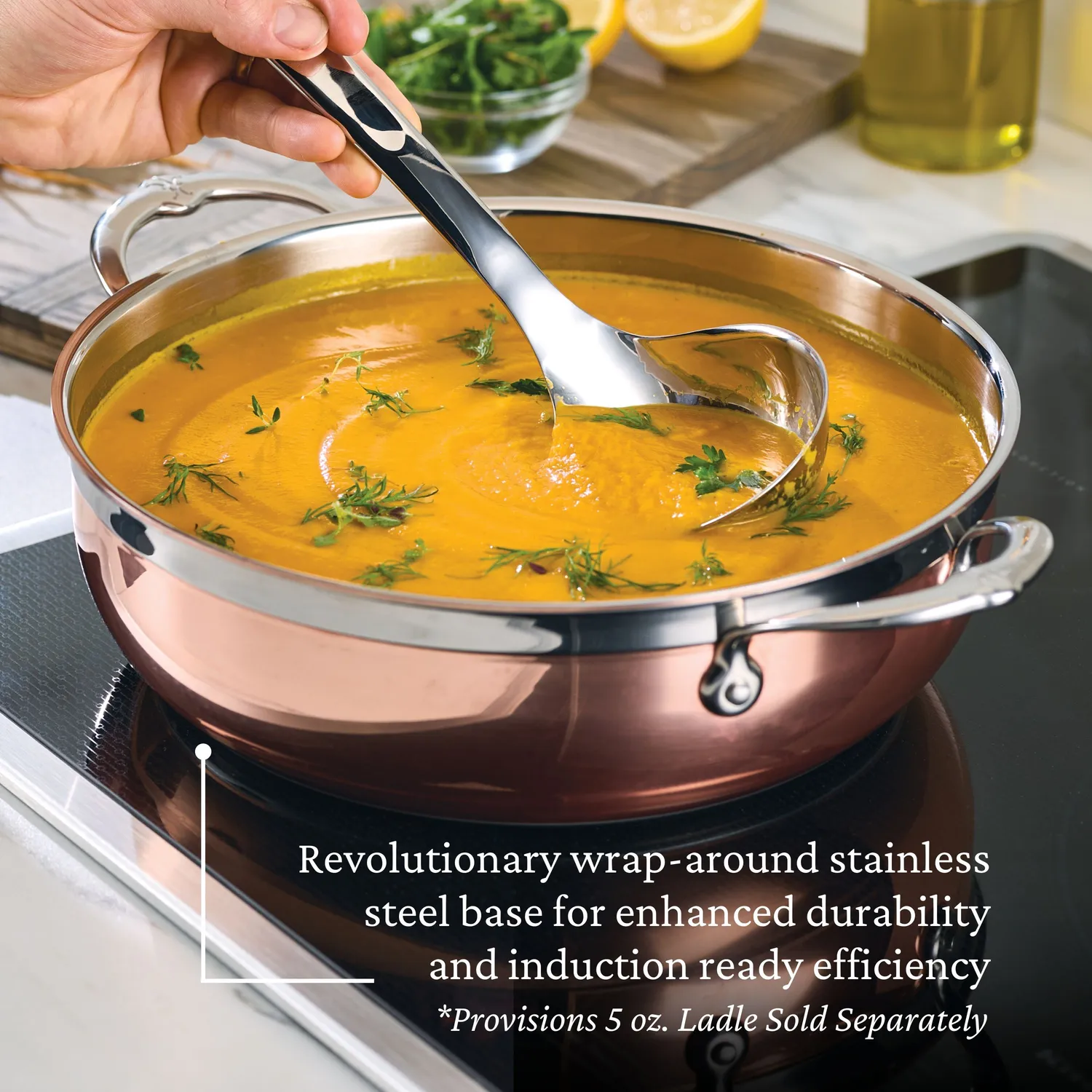 Hestan CopperBond Dutch Oven with Domed Lid