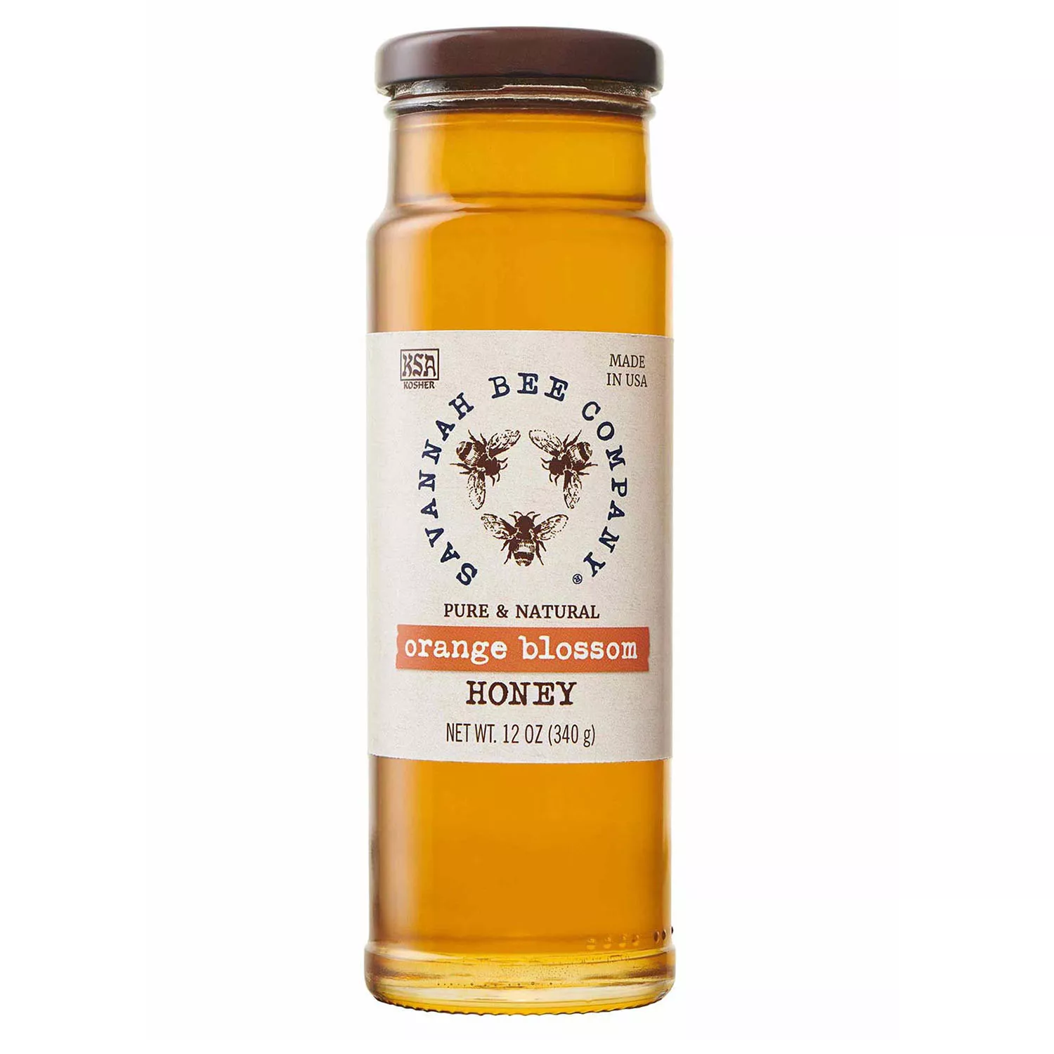 Savannah Bee Company Orange Blossom Honey, 12 oz. 