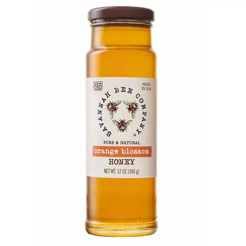 Savannah Bee Company Orange Blossom Honey, 12 oz. 