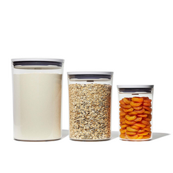 OXO Good Grips 3-Piece POP Round Container Set