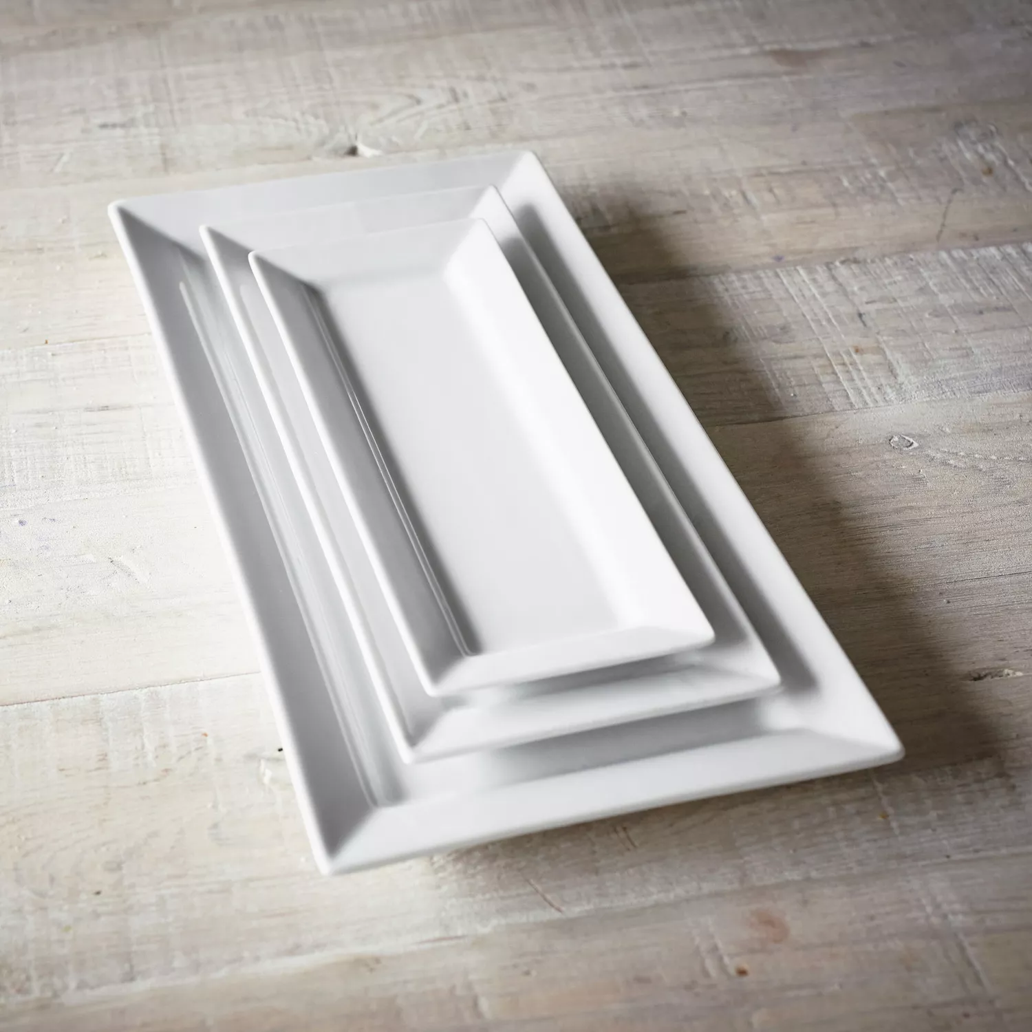 Sur La Table Porcelain Platters, Set of 3