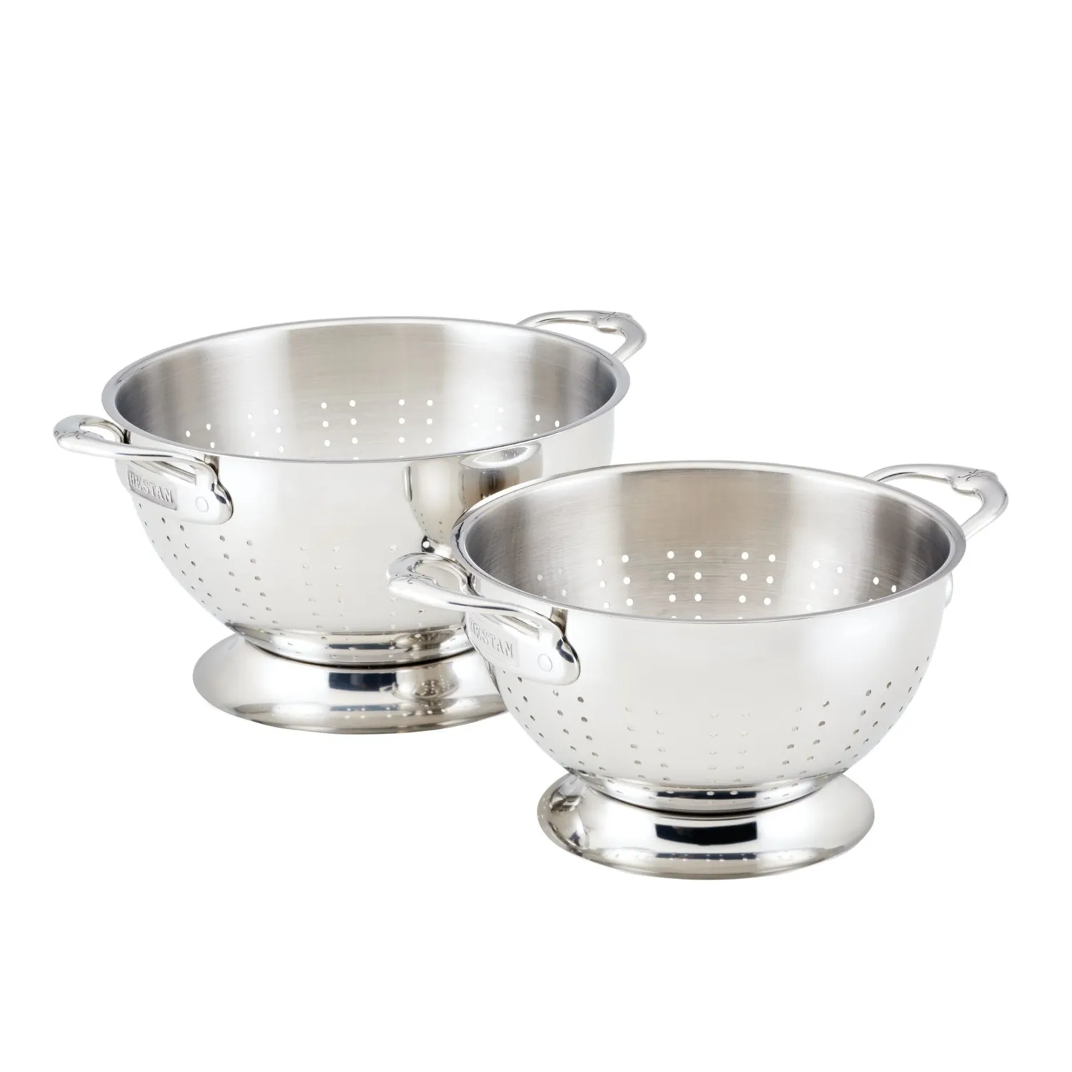 Hestan Stainless Steel Colanders, Set of 2