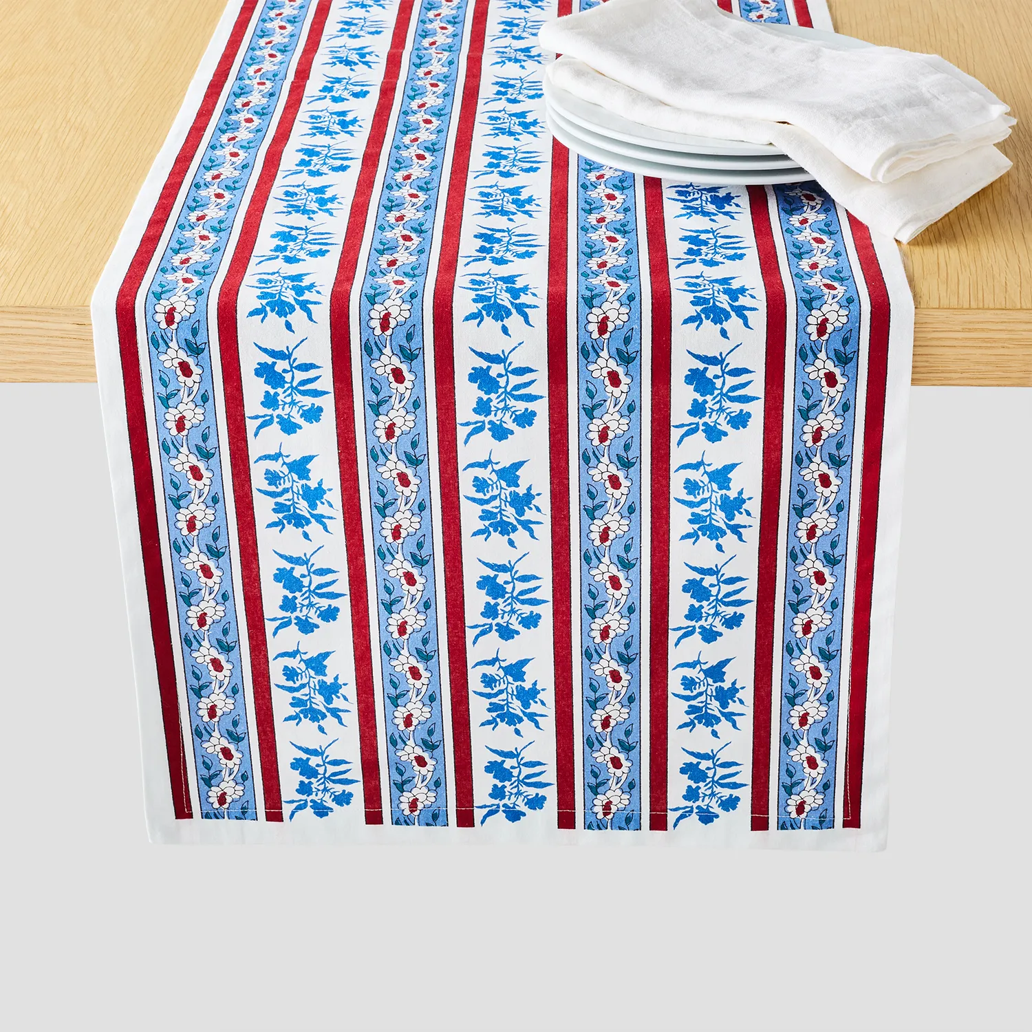 Sur La Table Seaside Floral Runner, 16" x 108"