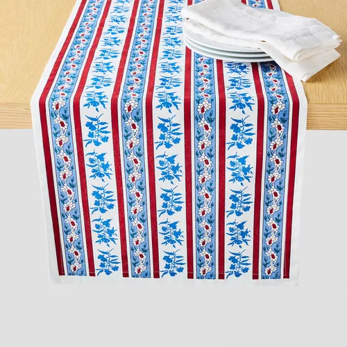 Sur La Table Seaside Floral Runner, 16" x 108"