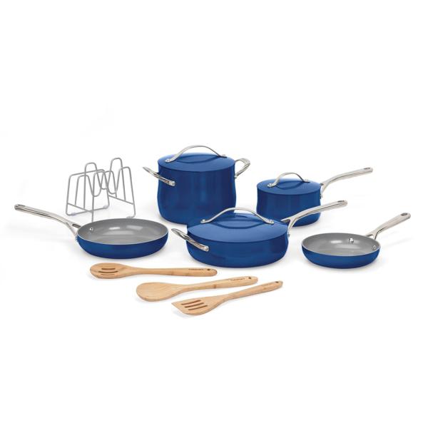 Cuisinart Culinary PurelyCeramic Nonstick 12-Piece Cookware Set - thumbnail 5