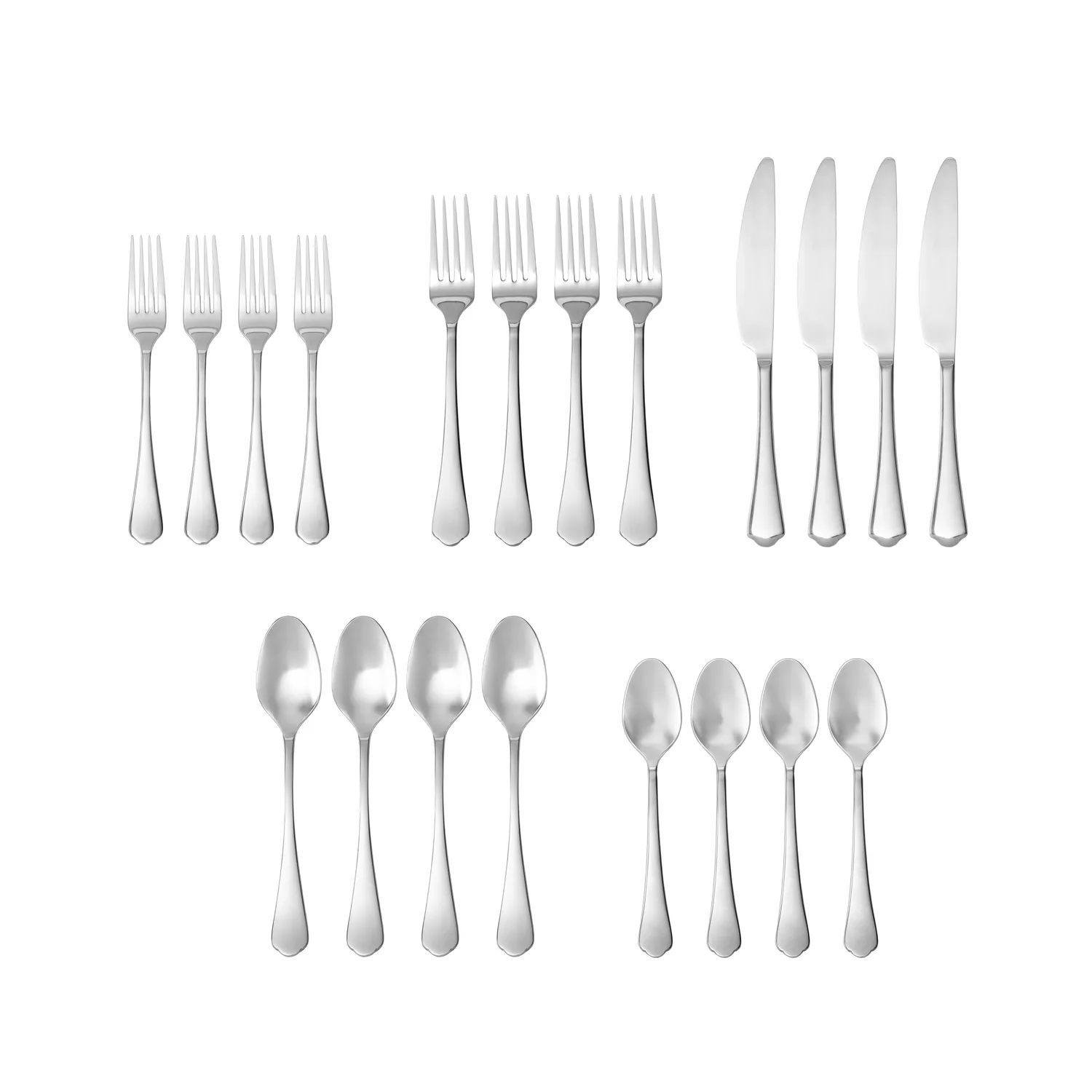 Fortessa Ellsie Flatware, 20-Piece Set