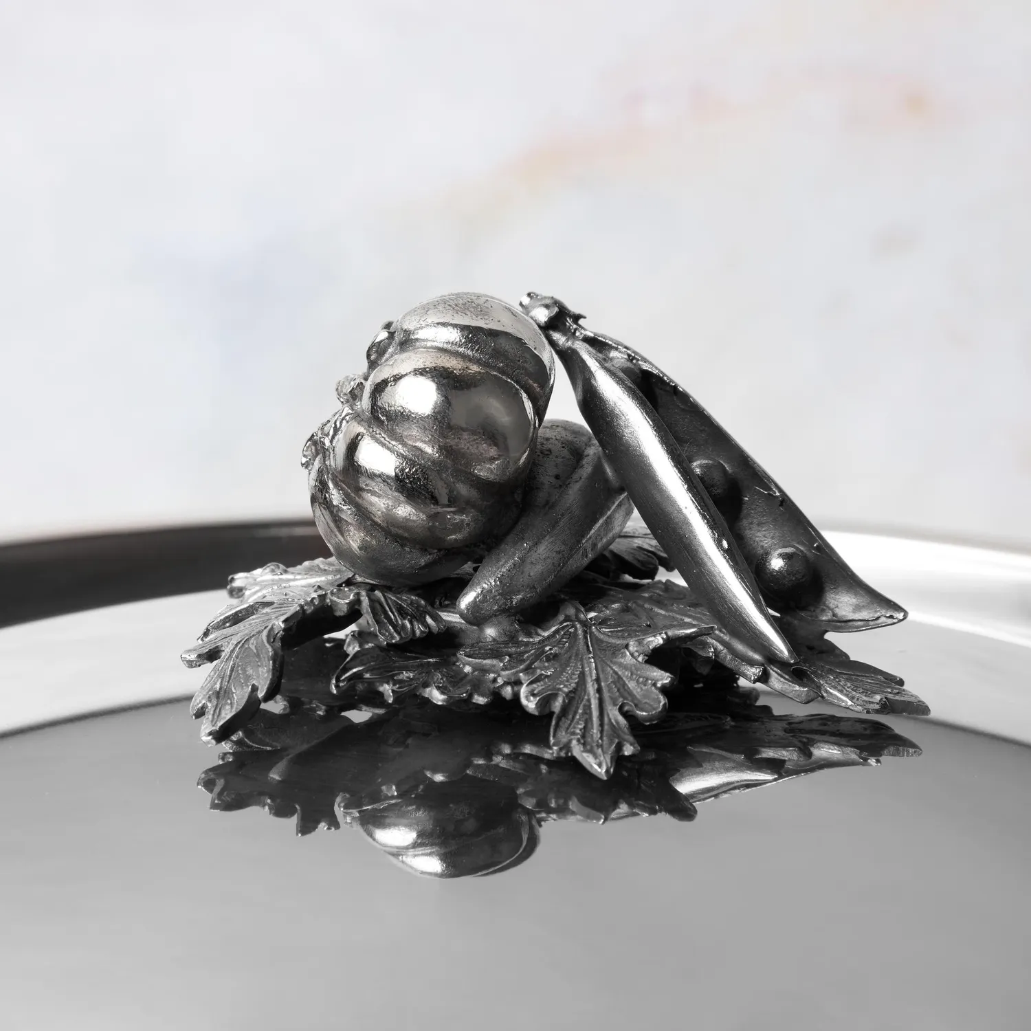 Ruffoni Opus Prima Hammered Stainless Steel Braiser