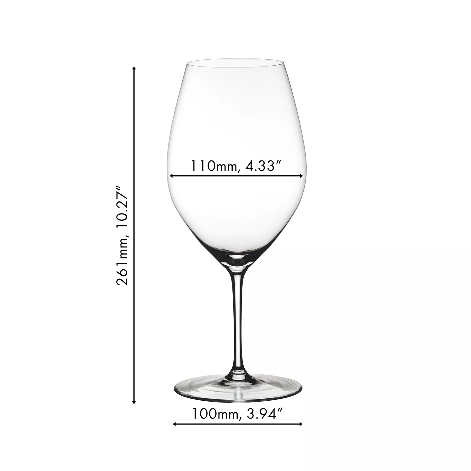 RIEDEL Wine Friendly Magnum Wine Glass, Set of 2