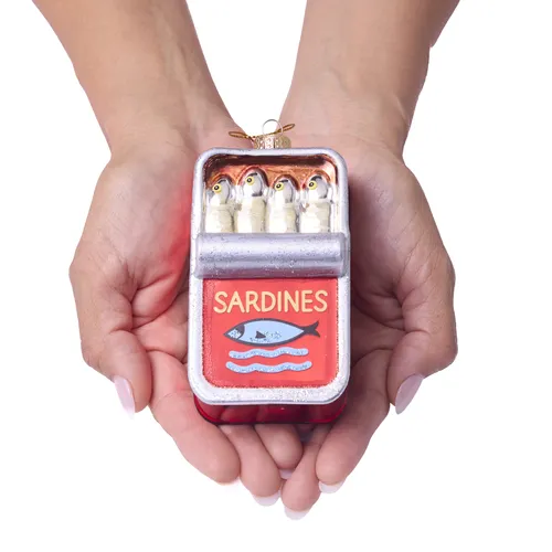 Sur la table Sardines Ornament
