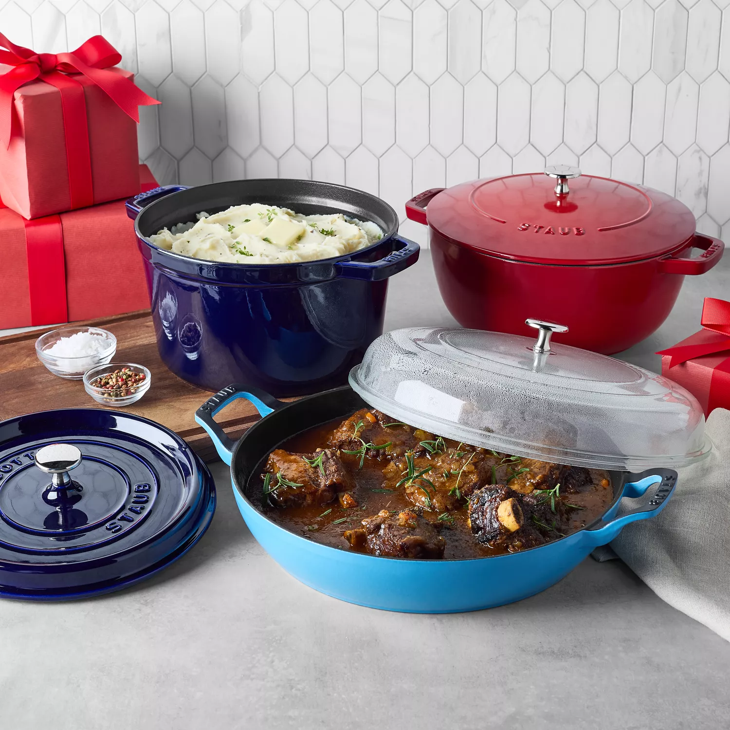 Staub Enameled Cast Iron Deep Oven, 5-Qt.