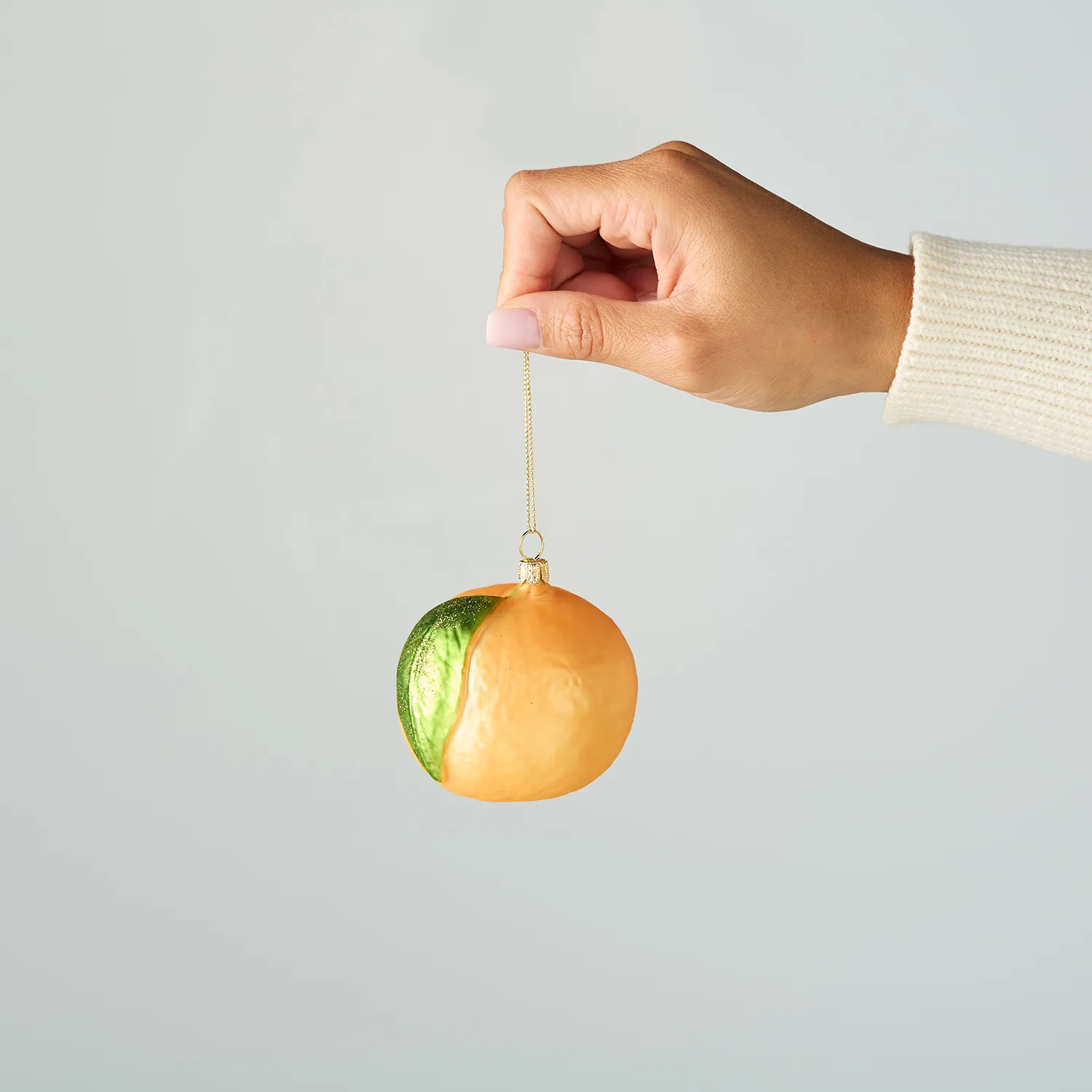 Sur La Table Citrus Glass Ornaments, Set of 3